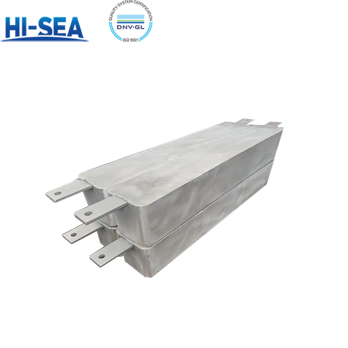 Sacrificial Anode for Aluminum Hull